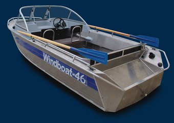 Моторно-гребная лодка Windboat 46 
