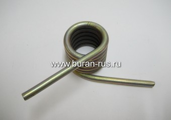 Пружина короткая катков левая (гальваника) РМ