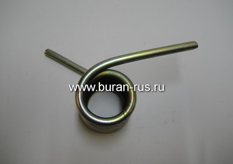 Пружина короткая катков левая (гальваника) РМ
