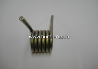 Пружина короткая катков левая (гальваника) РМ