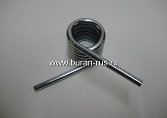 Пружина короткая катков правая (гальваника)