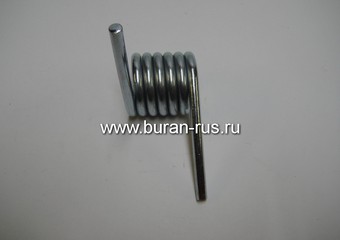 Пружина короткая катков правая (гальваника)