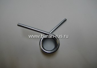 Пружина короткая катков правая (гальваника)