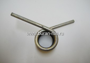 Пружина короткая катков правая (гальваника) РМ