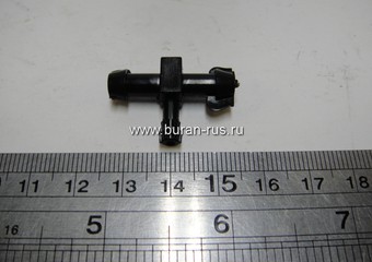 Тройник из нержавейки под шланг 4мм