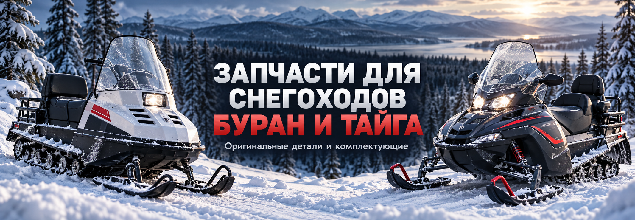 Запчасти для снегоходов Буран и Тайга